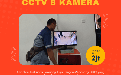 Jasa Instalasi CCTV 8 Kamera | Pasang Sekarang!